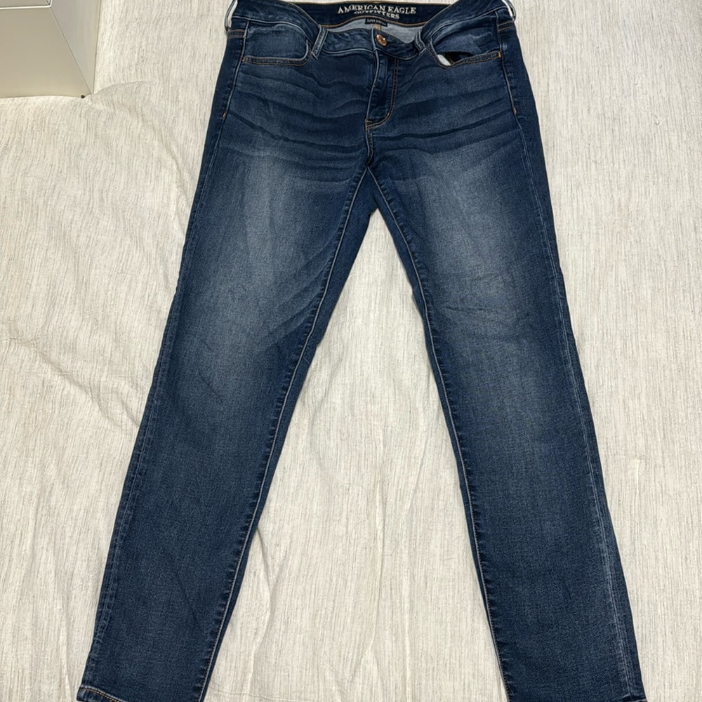 👖👖👖🔥🔥 COMFY DARK WASH AMERICAN EAGLE JEGGINGS 🔥🔥👖👖👖
